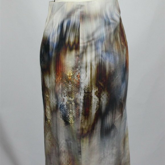 Yansi Fugel Women's Skirt 8 Multi-Color Snake - Picture 4 of 6